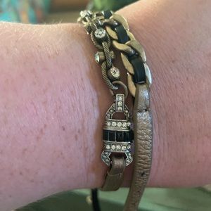 Chloe + Isabel leather wrap bracelet